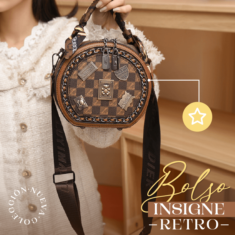 Bolso Insigne Retro (Garantía 6 meses)