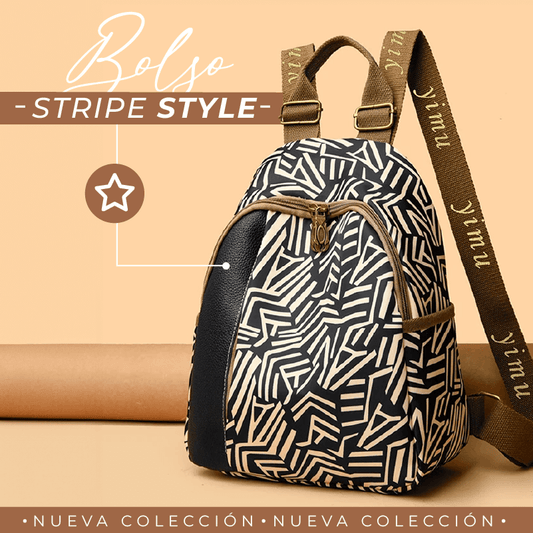 Bolso Stripe Style - Garantía 4 Meses