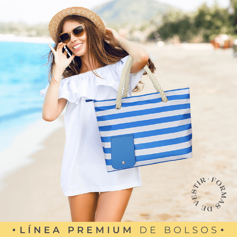 Bolso de Playa con Hidratación - Garantía 4 Meses