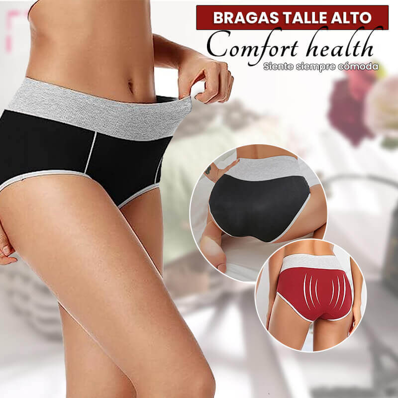 Set X2 Bragas Talle Alto ®  Comfort Health